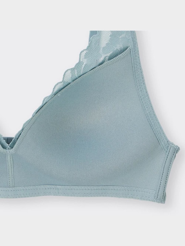 フェザーフィットブラ(ノンワイヤー)(レース)(セットアップ可能)