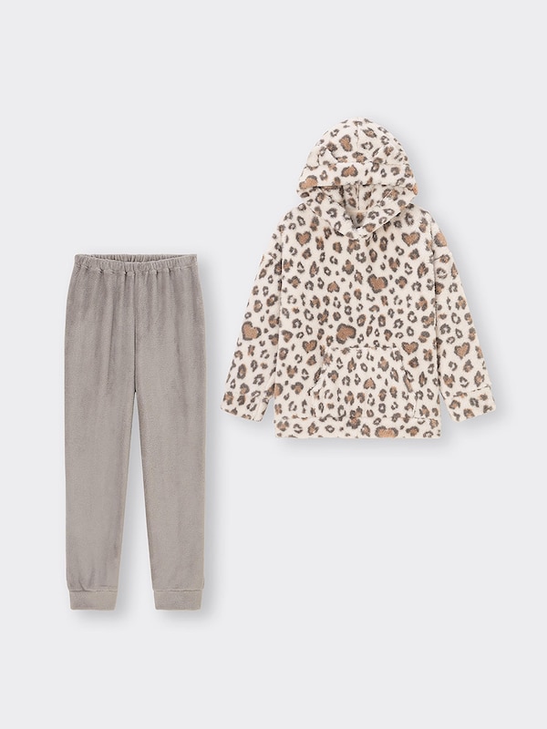 マシュマロフィールセット(レオパード)(長袖&ロングパンツ)