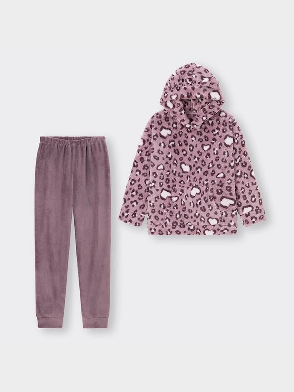 マシュマロフィールセット(レオパード)(長袖&ロングパンツ)