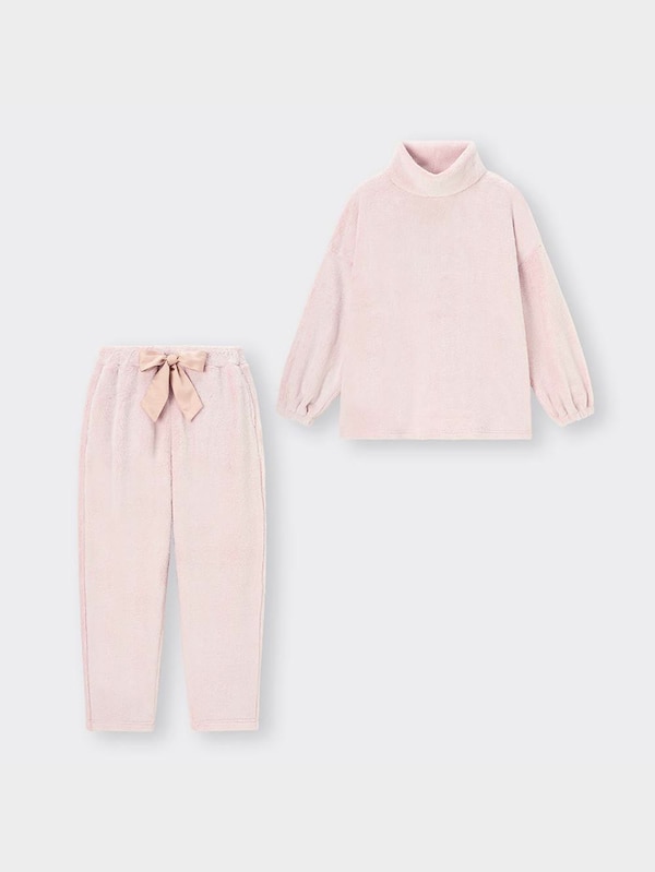 マシュマロフィールハイネックセット(長袖)ウエストリボン