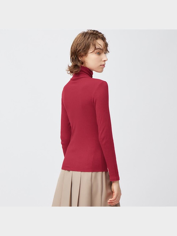 スタイルヒートリブタートルネックT(長袖)