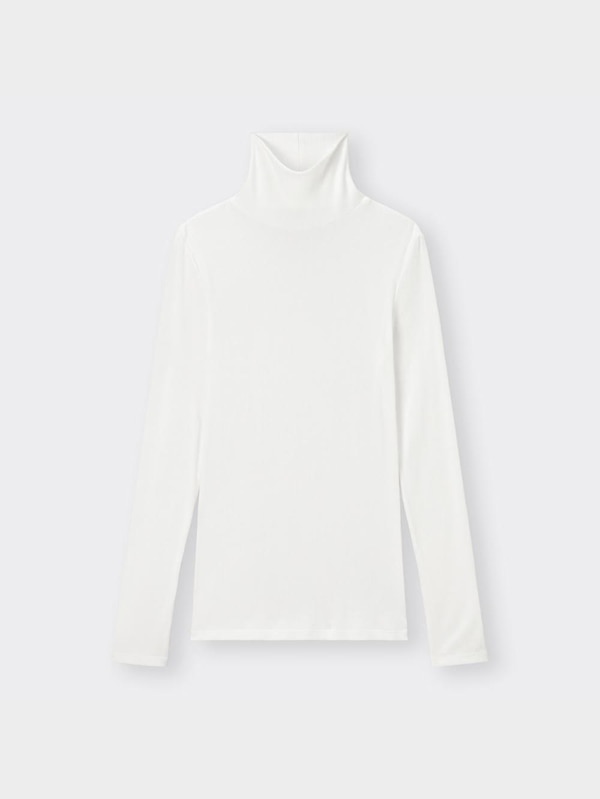 スタイルヒートリブタートルネックT(長袖)