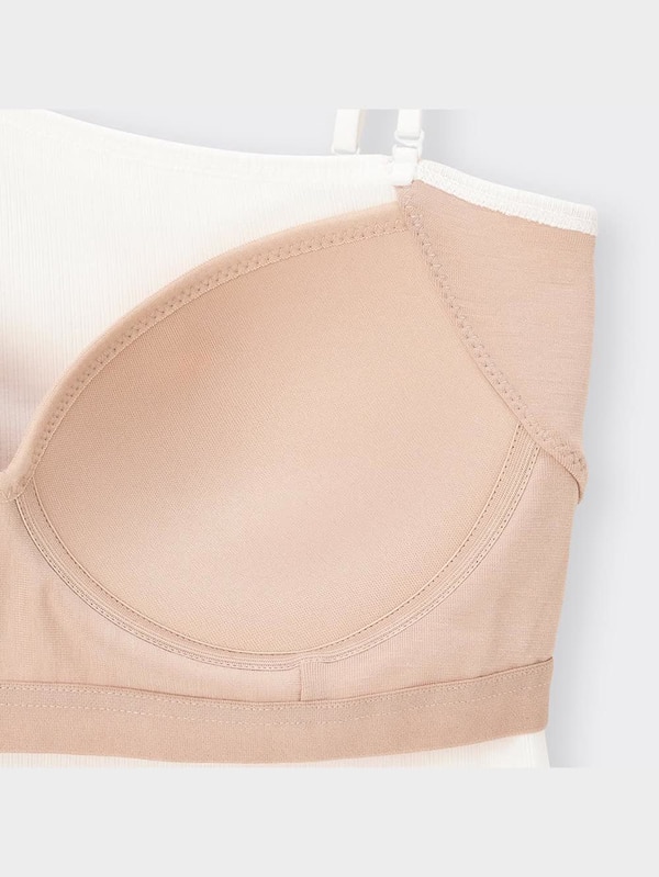 ブラフィールクロップドアシンメトリーネックタンクトップ