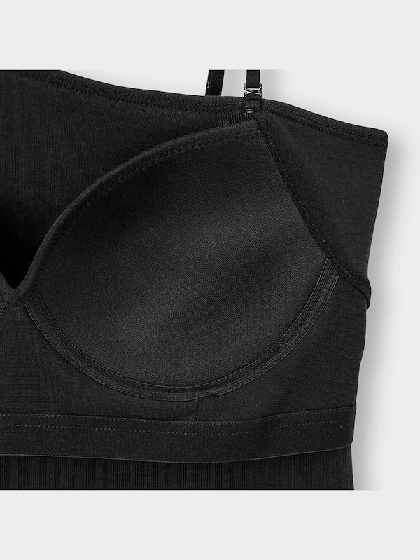 ブラフィールクロップドアシンメトリーネックタンクトップ