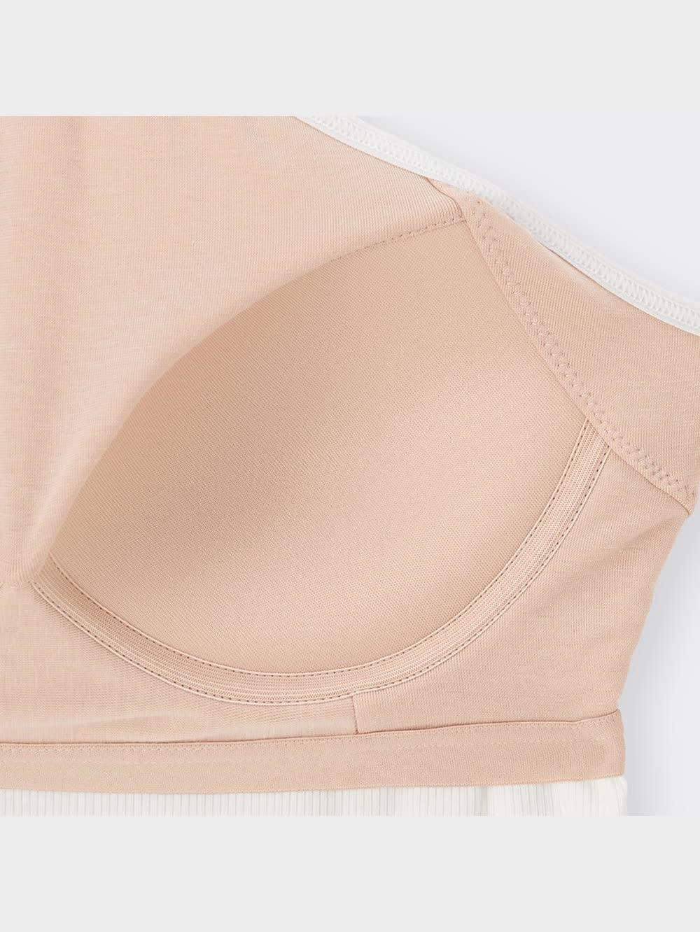 麺棒⓻ GU公式 | ブラフィールクロップドホルターネックキャミソール