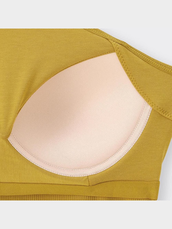 ブラフィールクロップドホルターネックキャミソール