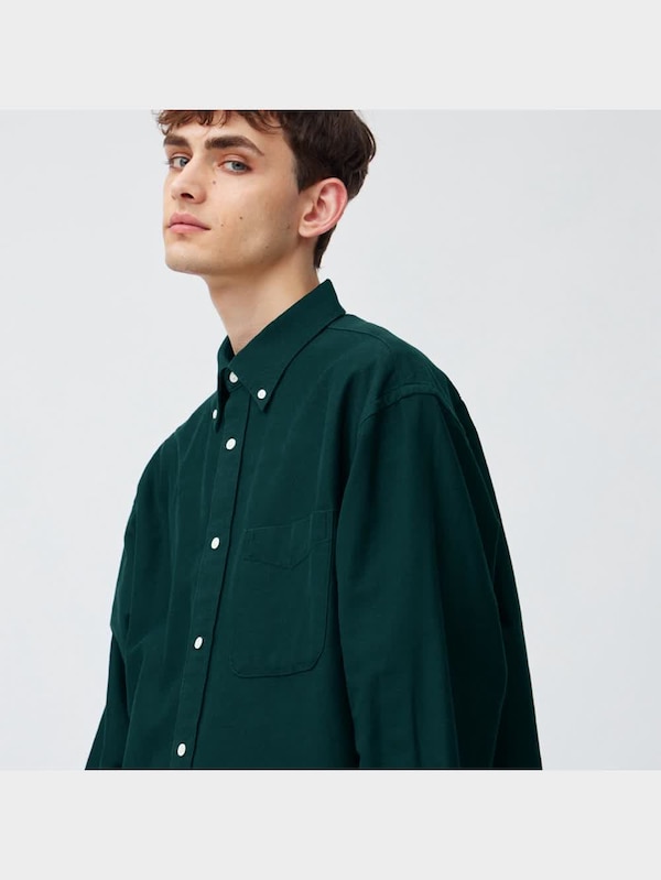 ツイルオーバーサイズシャツ(長袖)