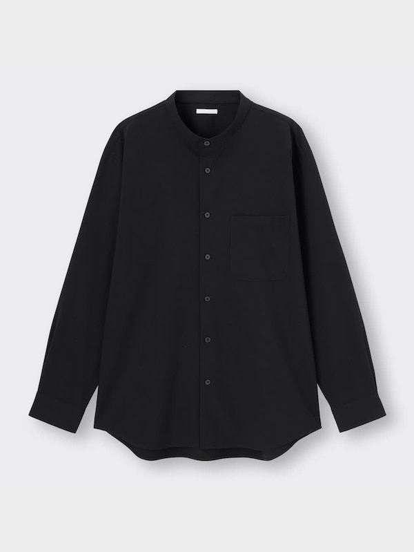 バンドカラーシャツ(長袖)SW