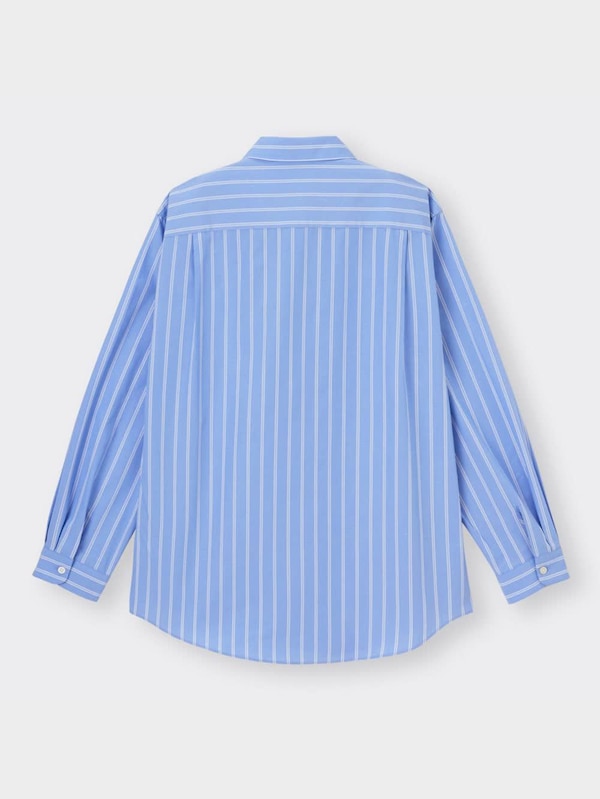 ブロードシャツ(長袖)(ストライプ)