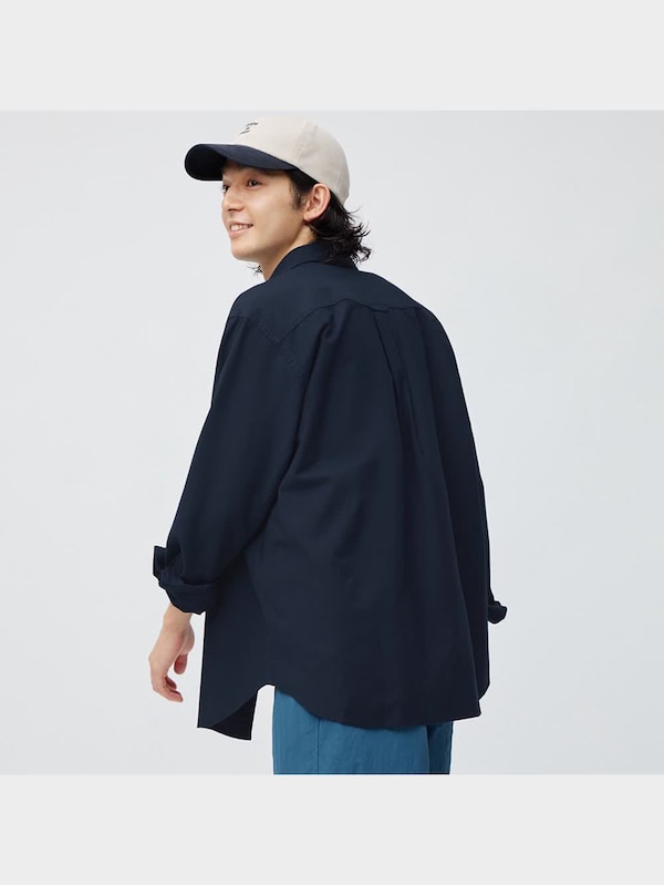 オックスフォードシャツ(長袖)+E