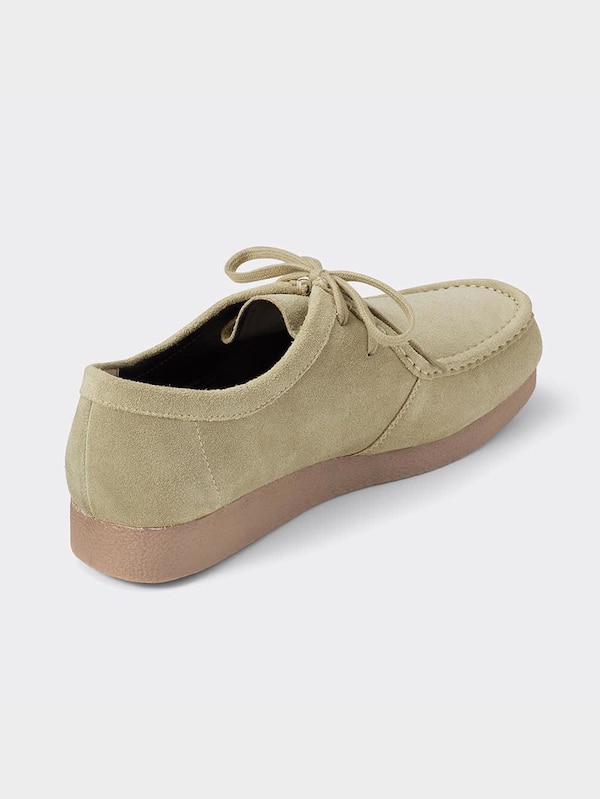 リアルレザーモカシンシューズ