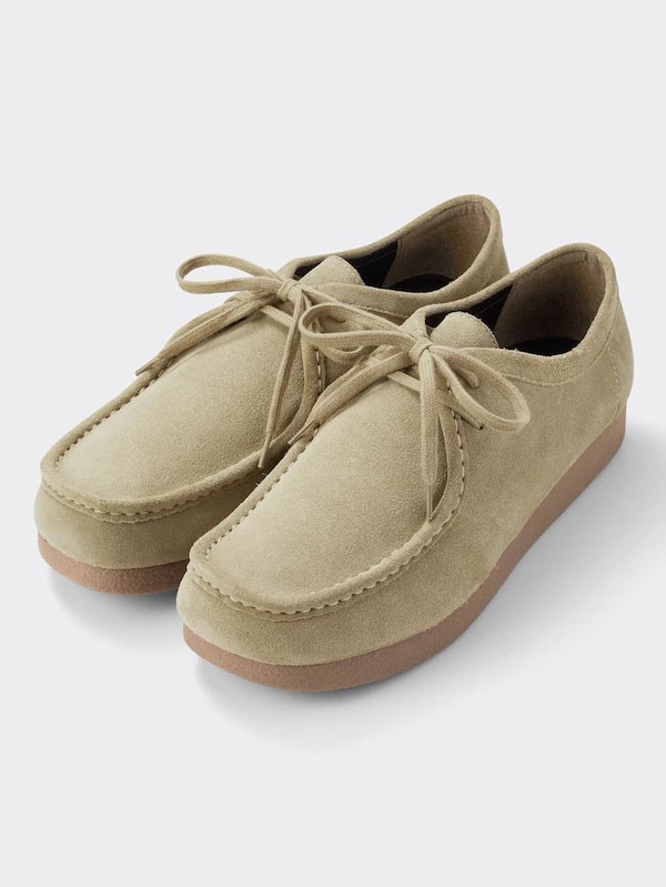 リアルレザーモカシンシューズ