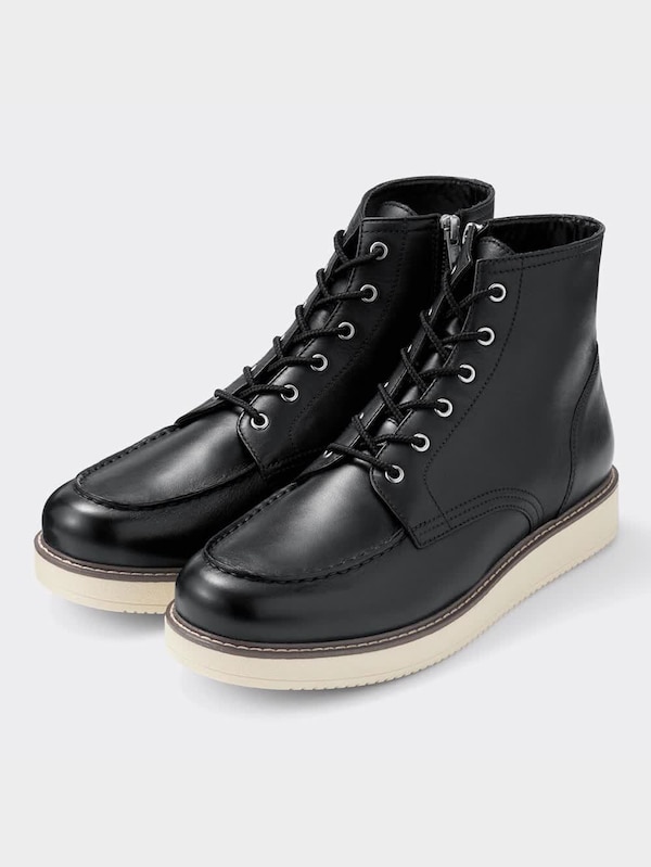 リアルレザーワークブーツ+E