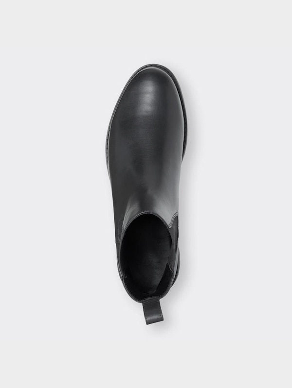 リアルレザーサイドゴアブーツ