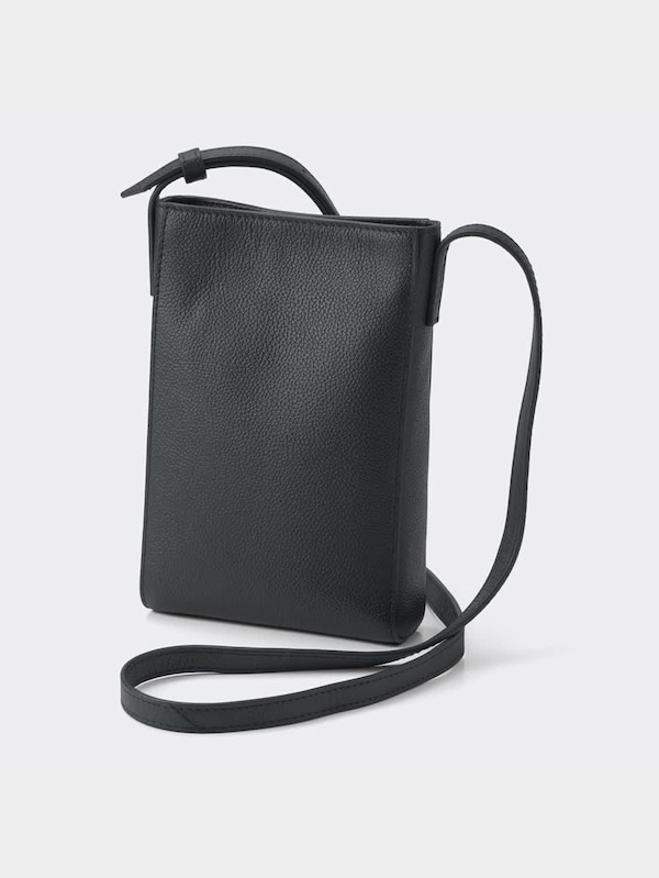 リアルレザーミニショルダーバッグ