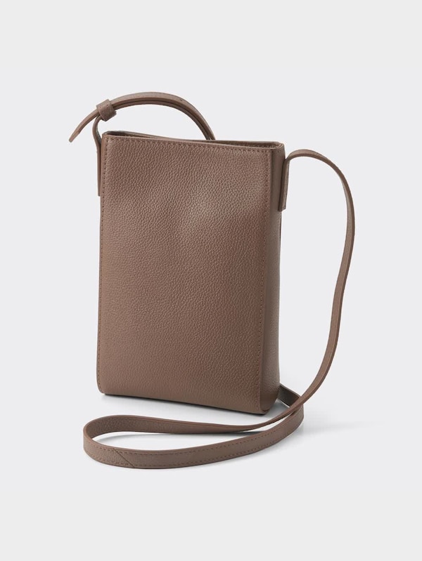 リアルレザーミニショルダーバッグ