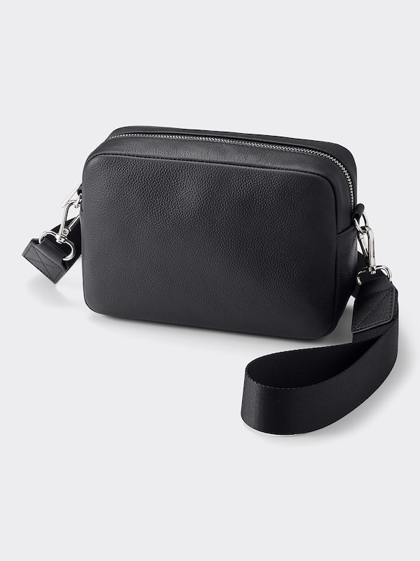 リアルレザーカメラバッグ+E