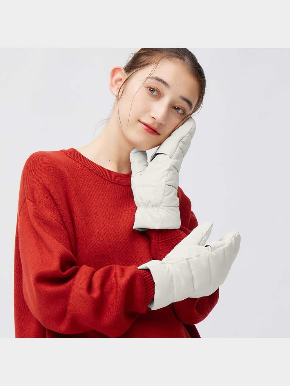 HOUSTON / ヒューストン　ミトン　手袋　ステンシル 無縫製ガーゼロング手袋キッズミトン - TAKEFU Official Online Shop