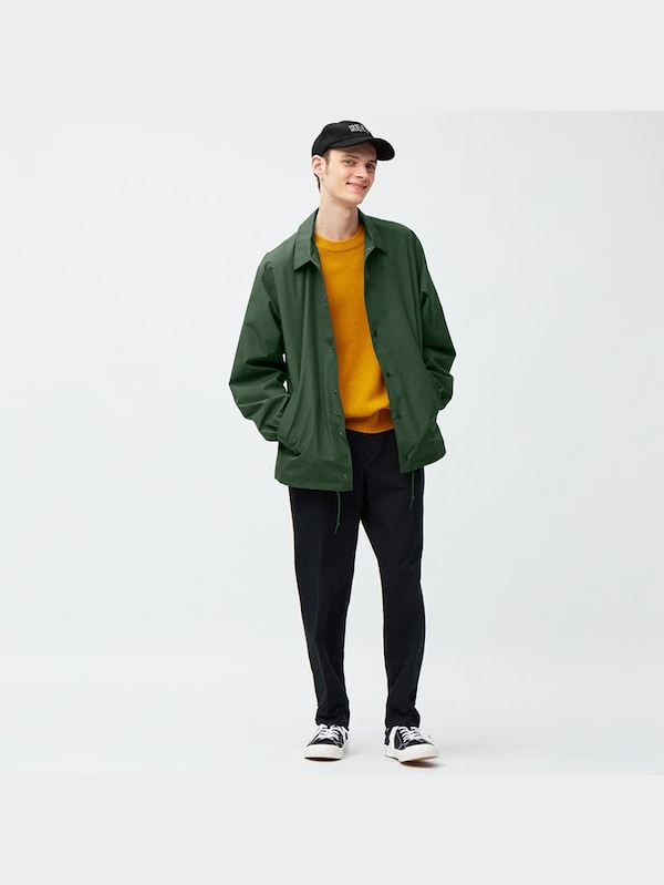 ウィンドプルーフカラーコーチジャケット