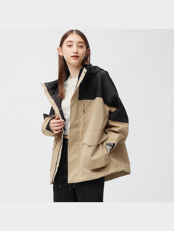 ウィンドプルーフオーバーサイズマウンテンパーカ