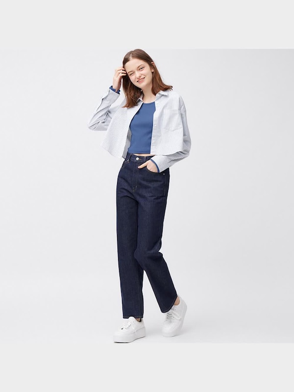 リブクロップドT(長袖)