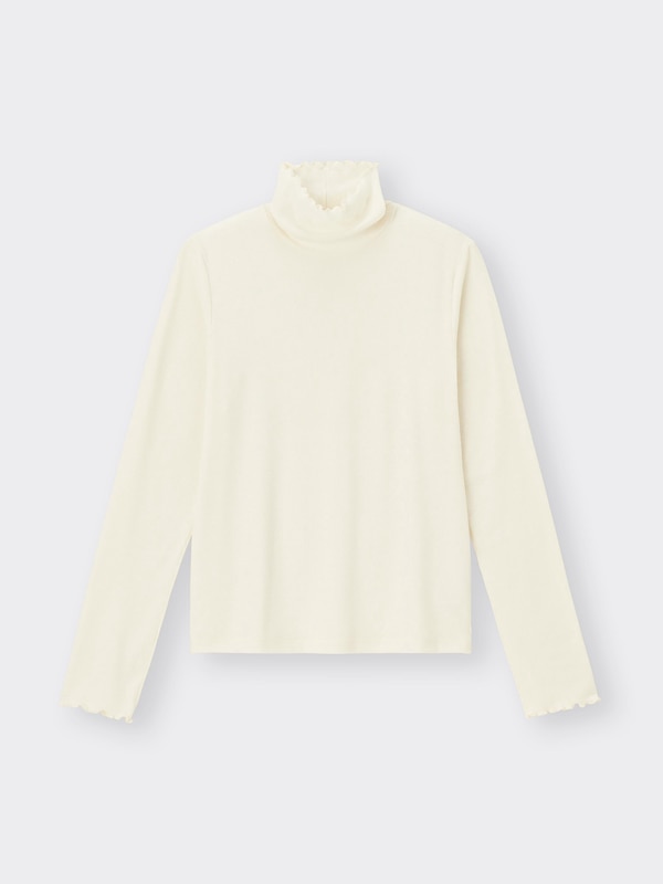 ソフトリブタートルネックT(長袖)(ややスリム)