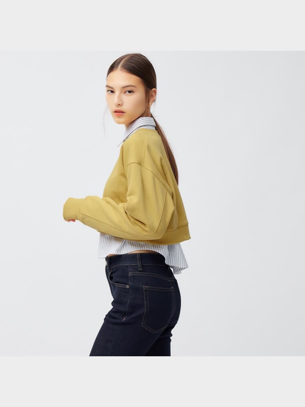 Cropped スウェットプルオーバー Deuxieme Classe（ドゥーズィエムクラス）の「Cropped