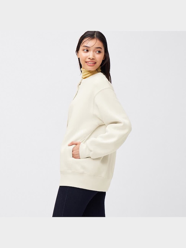 ヘビーウェイトスウェット オーバーサイズ カーディガン(長袖)