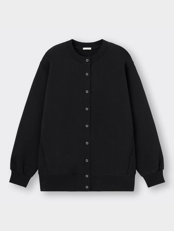 ヘビーウェイトスウェット オーバーサイズ カーディガン(長袖)