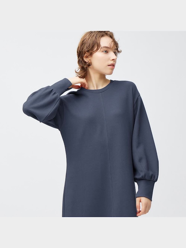 ボリュームスリーブワンピース(長袖)+E