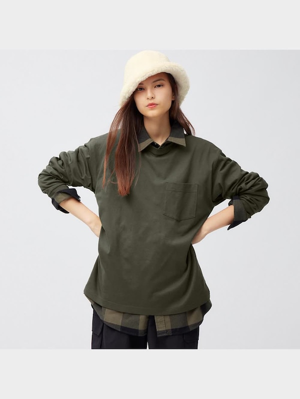 ヘビーウェイトクルーネックT(長袖)