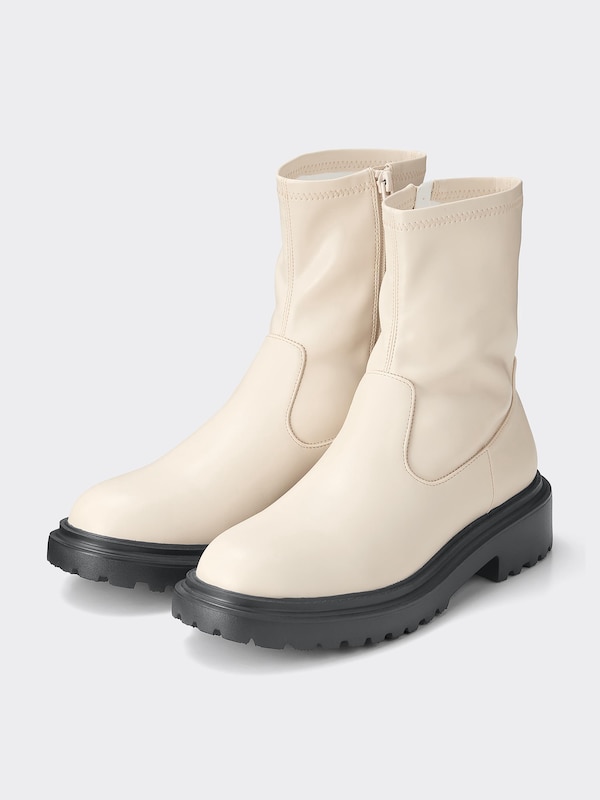 ウルトラストレッチ��ボリュームソールブーツ