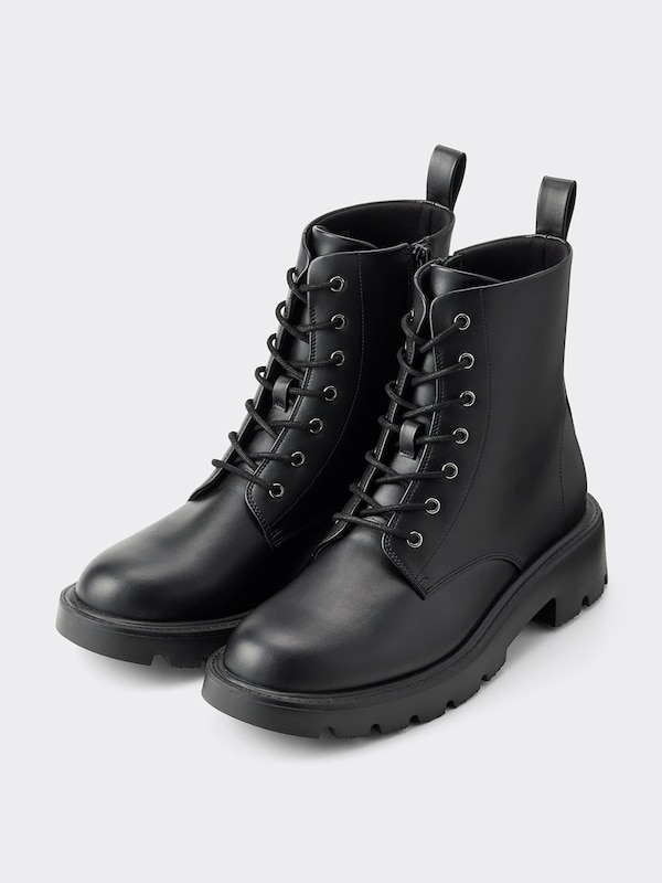 ライトボリュームソールレースアップブーツ