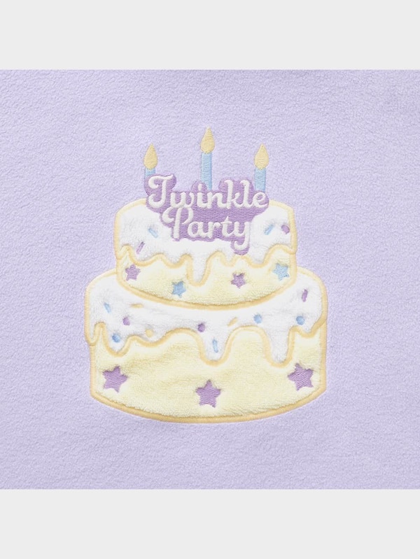 GIRLSフリースラウンジセット(長袖&ロングパンツ)(ケ  ーキ)