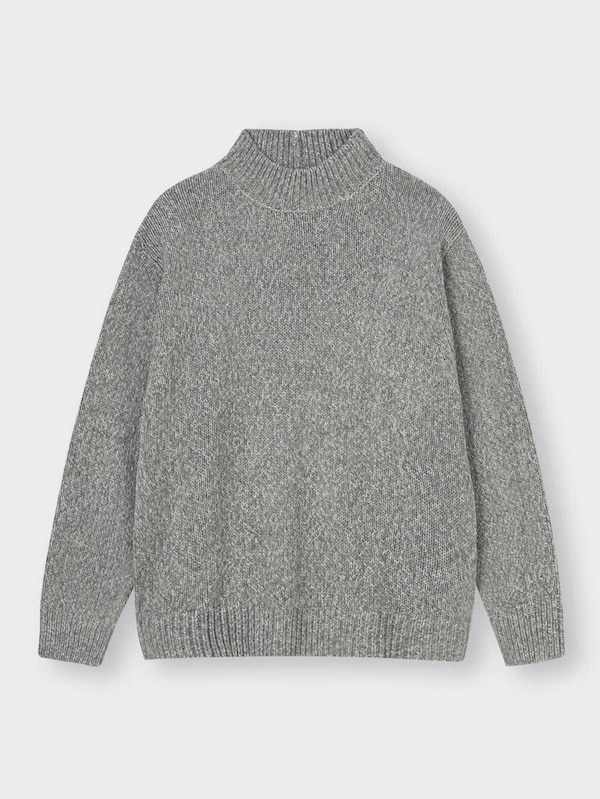 ローゲージハイネックセーター(長袖)(2023年冬アイテム)