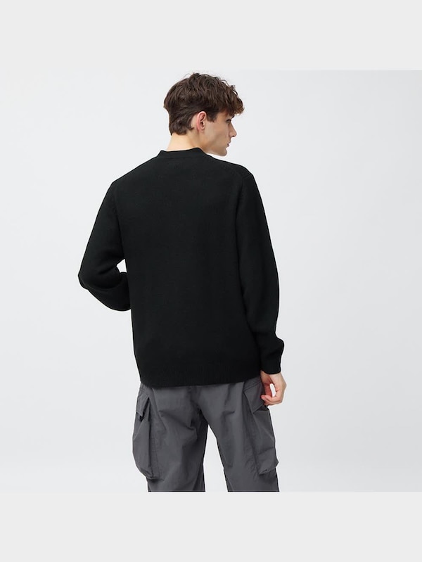 ラムブレンドVネックカーディガン(長袖)