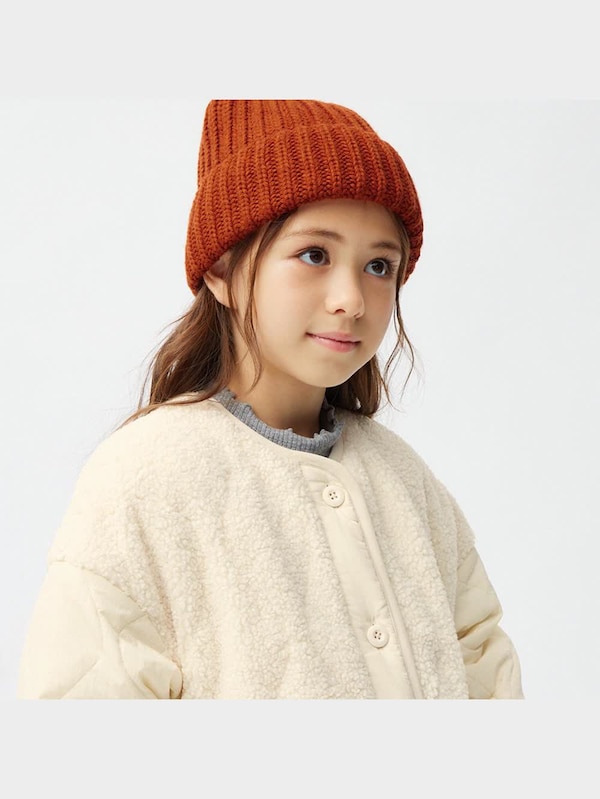 GIRLSヒートパデッドボアキルティングコート