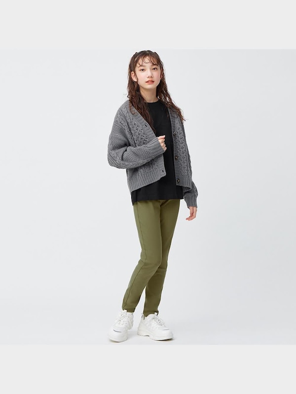 GIRLSケーブルコクーンカーディガン(長袖)