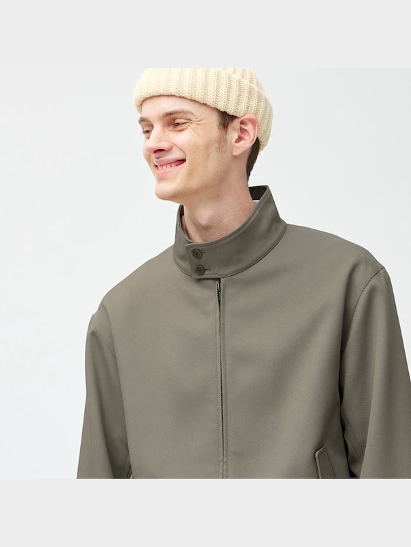 スタンドカラーブルゾン+E