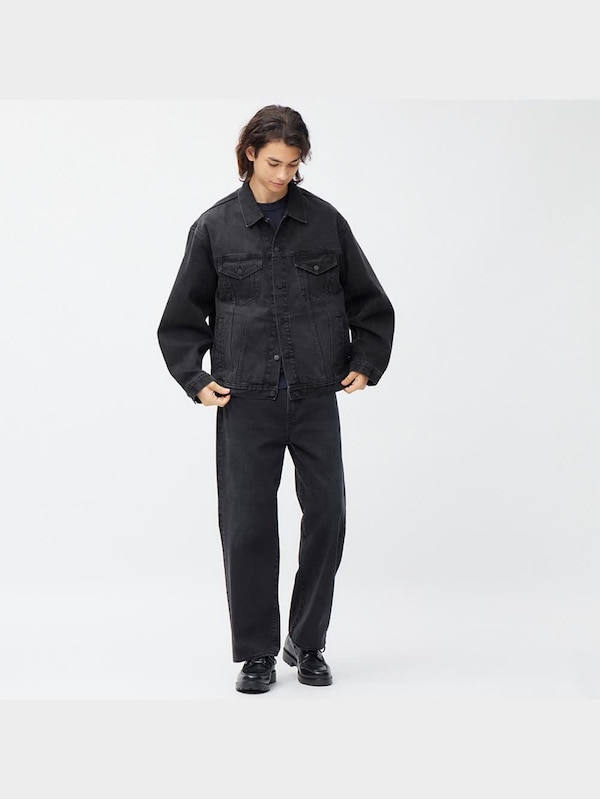 デニムオーバーサイズジャケット+E(セットアップ可能)