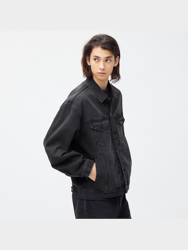 デニムオーバーサイズジャケット+E(セットアップ可能)