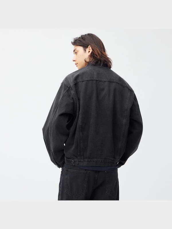 デニムオーバーサイズジャケット+E(セットアップ可能)
