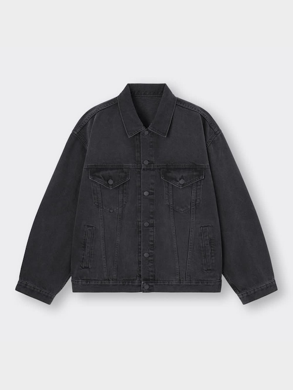 デニムオーバーサイズジャケット+E(セットアップ可能)