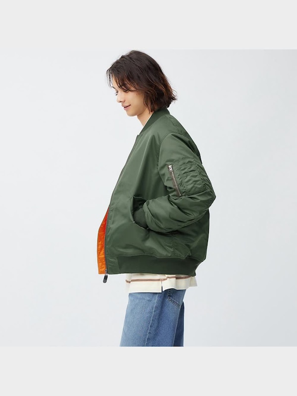 ヒートパデッドMA-1ブルゾン