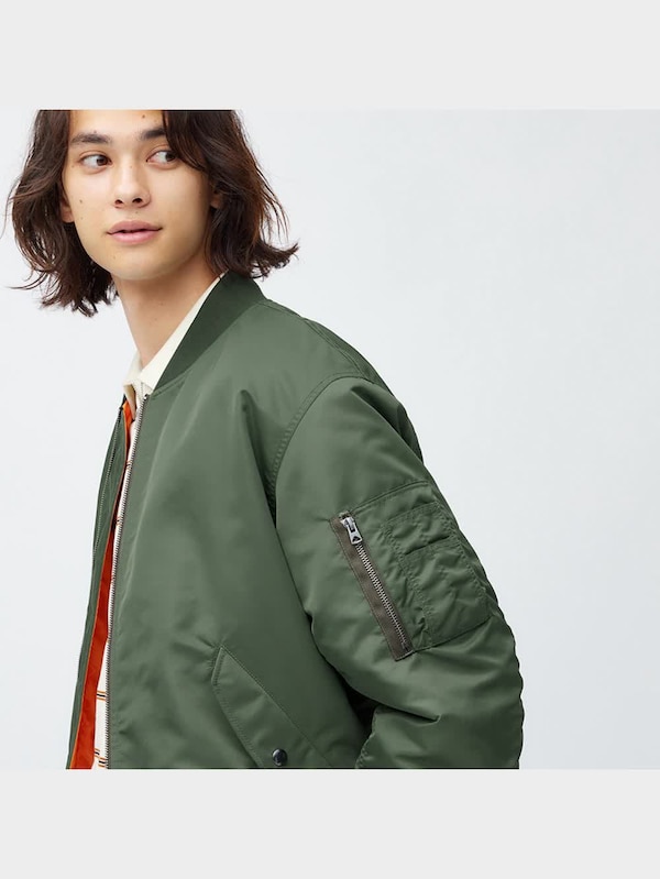 ヒートパデッドMA-1ブルゾン