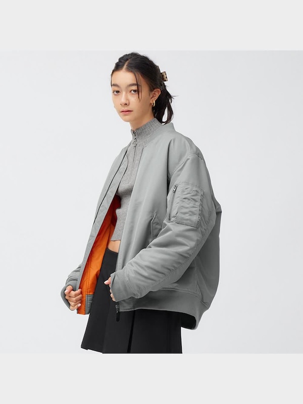 ヒートパデッドMA-1ブルゾン