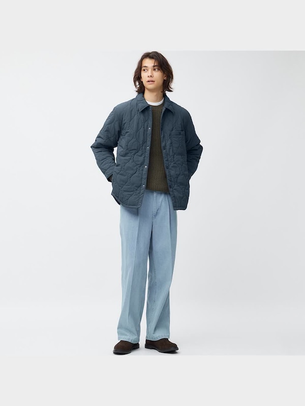 ヒートパデッドキルティングブルゾンSW+E