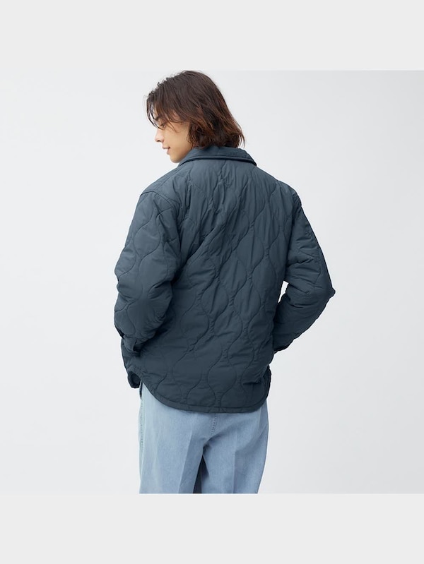 ヒートパデッドキルティングブルゾンSW+E