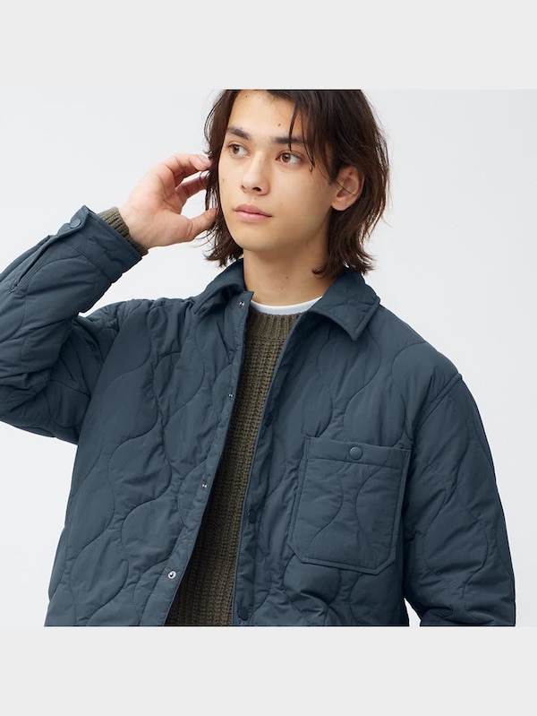 ヒートパデッドキルティングブルゾンSW+E