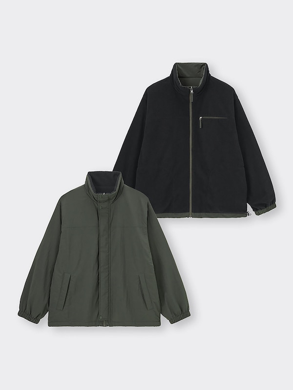 裏フリ��ースリバーシブルブルゾンNT+E(セットアップ可能)